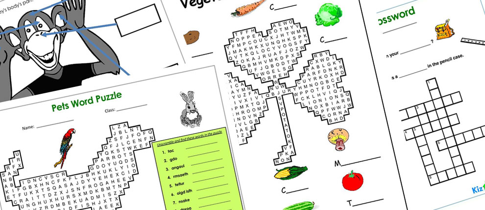 Homework games for kindergarten year 2